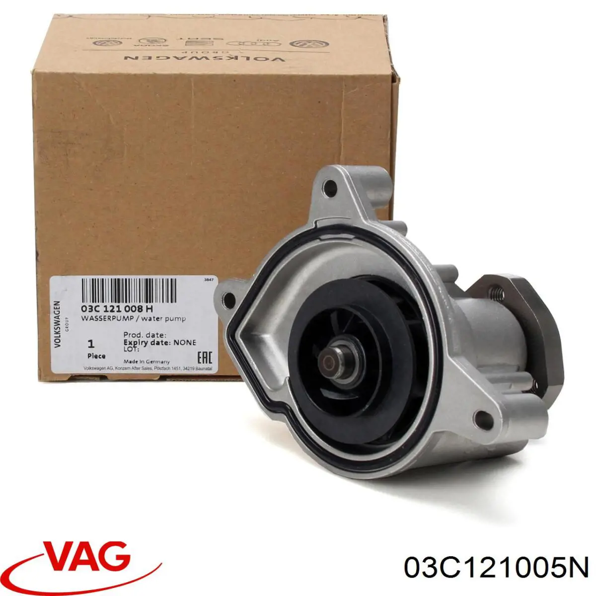 Bombeadora de agua VAG 03C121005N precio, desde 40,73 EUR