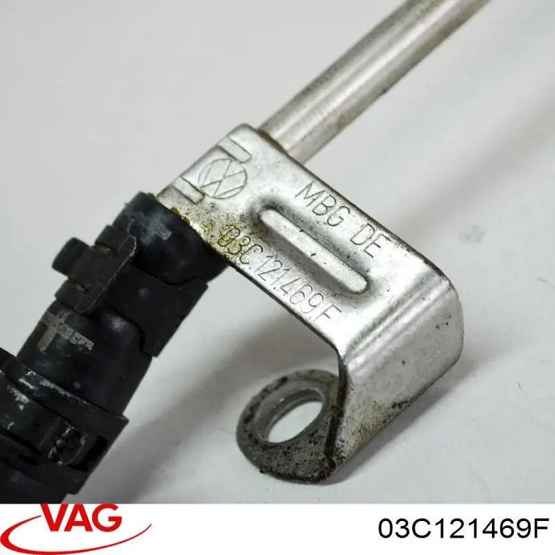 Manguera de retorno de refrigerante del turbocompresor 03C121469F VAG