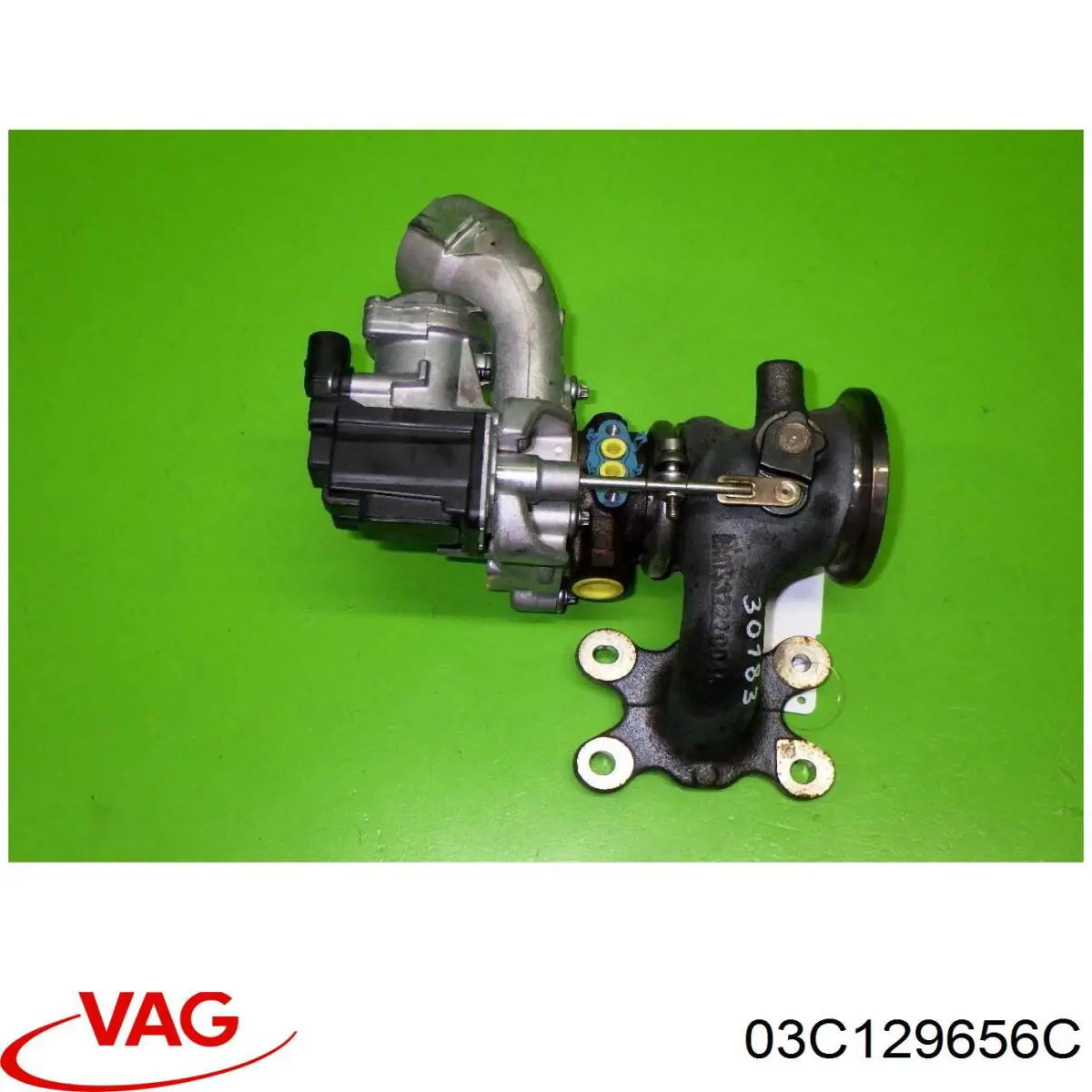 03C129656C VAG Tubo de escape de la turbina