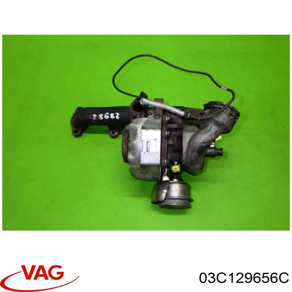 Comprar 03C129656C VAG Tubo de escape de la turbina