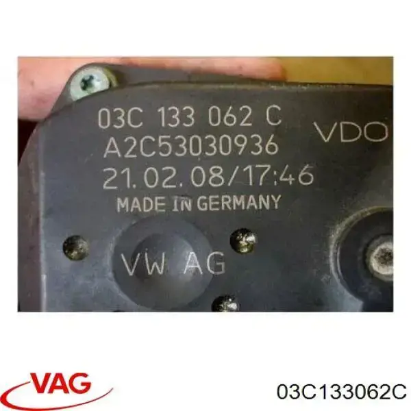 Cuerpo de aceleración completo VAG 03C133062C precio, desde 108,82 EUR
