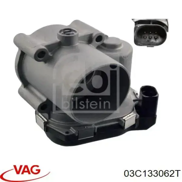 Cuerpo de aceleración completo VAG 03C133062T precio, desde 134,58 EUR