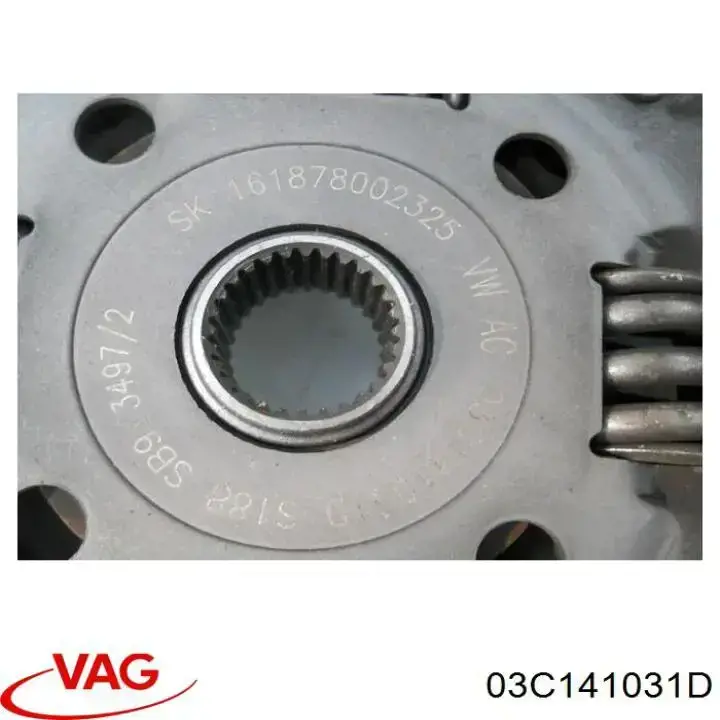 Disco de embrague Volkswagen Passat 3G2, CB2