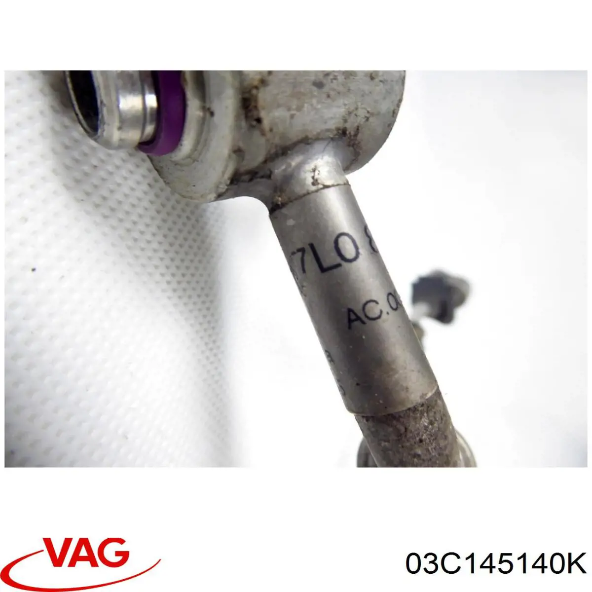 Tubo de suministro de aceite a la turbina 03C145140K VAG