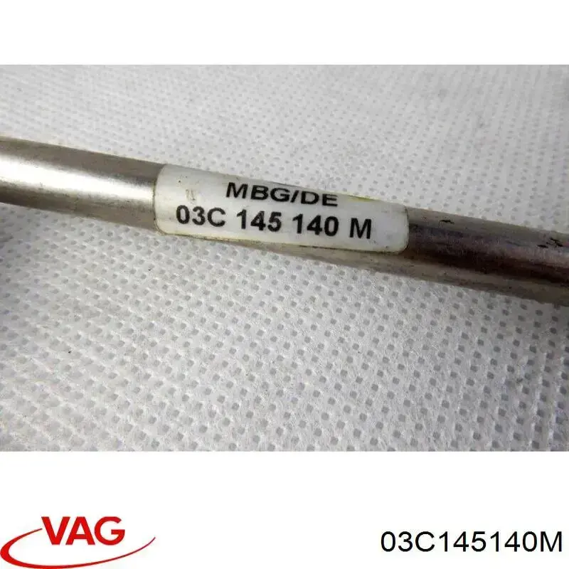 03C145140L VAG tubo (manguera Para El Suministro De Aceite A La Turbina)
