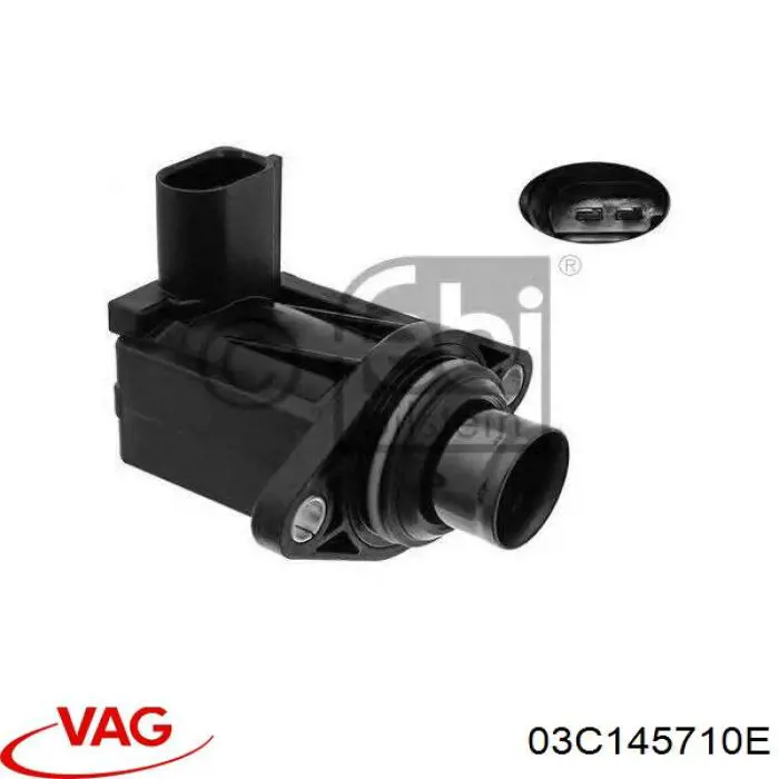 03C145710E VAG valvula de recirculacion de aire de carga de turbina