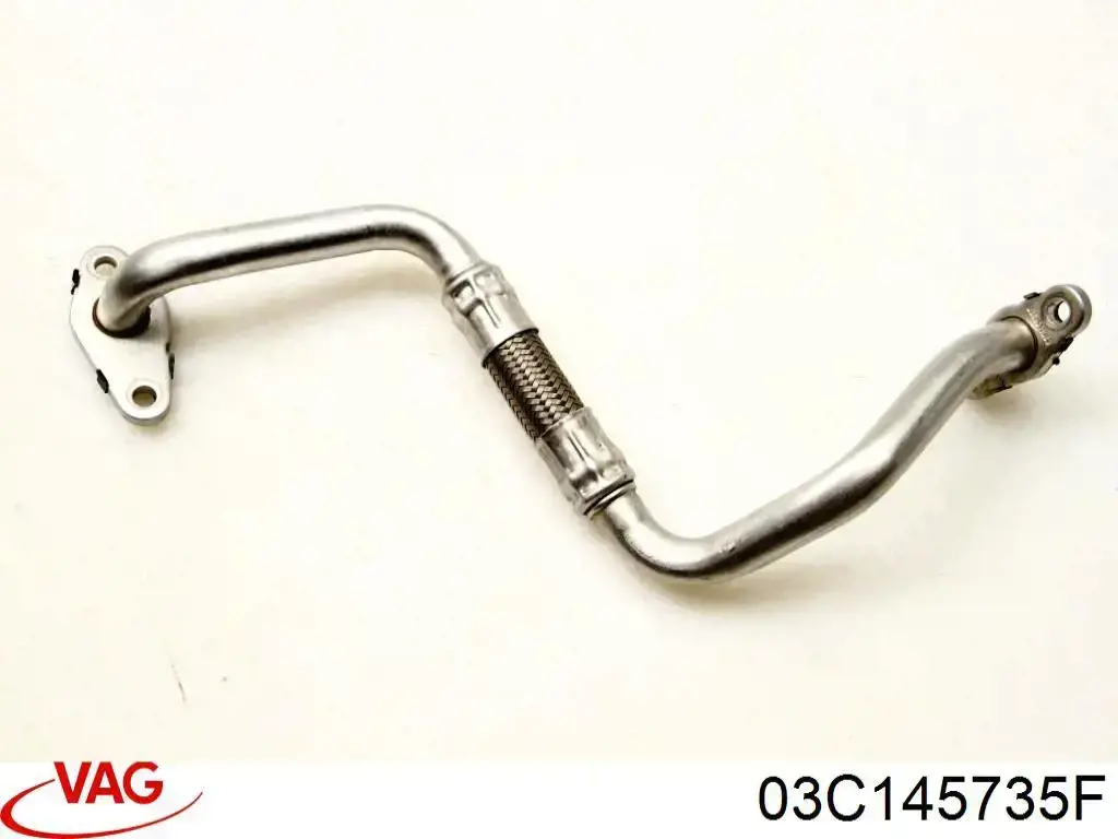 Tubo de drenaje de aceite de turbocompresor VAG 03C145735F precio, desde 34,85 EUR