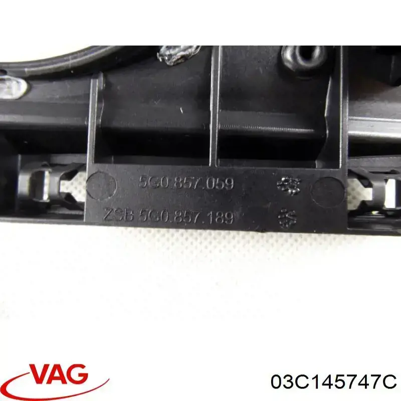 Tubo flexible de aspiración, entrada VAG 03C145747C