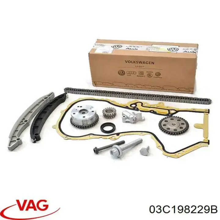 03C198229B VAG Juego de cadena de distribución