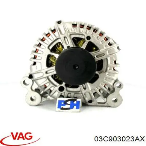 Alternador del motor VAG 03C903023AX precio, desde 77,12 EUR