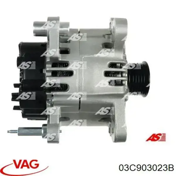 Alternador 03C903023B VAG