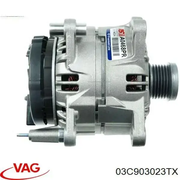 Alternador del motor VAG 03C903023TX precio, desde 129,23 EUR