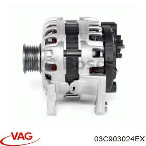 Alternador del motor VAG 03C903024EX precio, desde 221,41 EUR