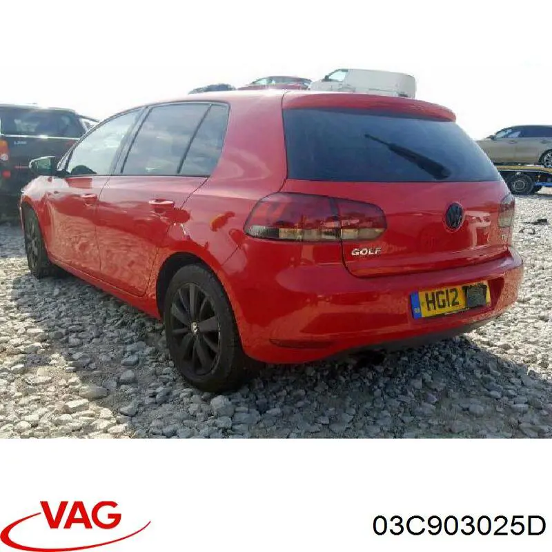 Alternador 03C903025D VAG