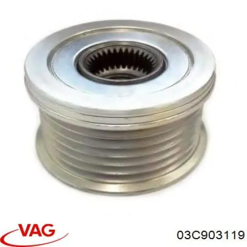 Polea rueda libre VAG 03C903119 precio, desde 31,22 EUR
