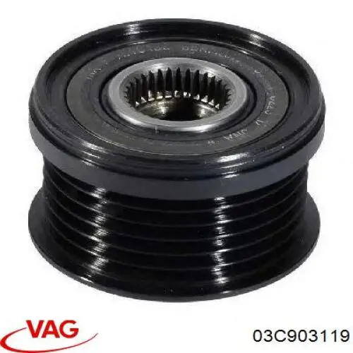 Comprar 03C903119 VAG Rueda libre del alternador