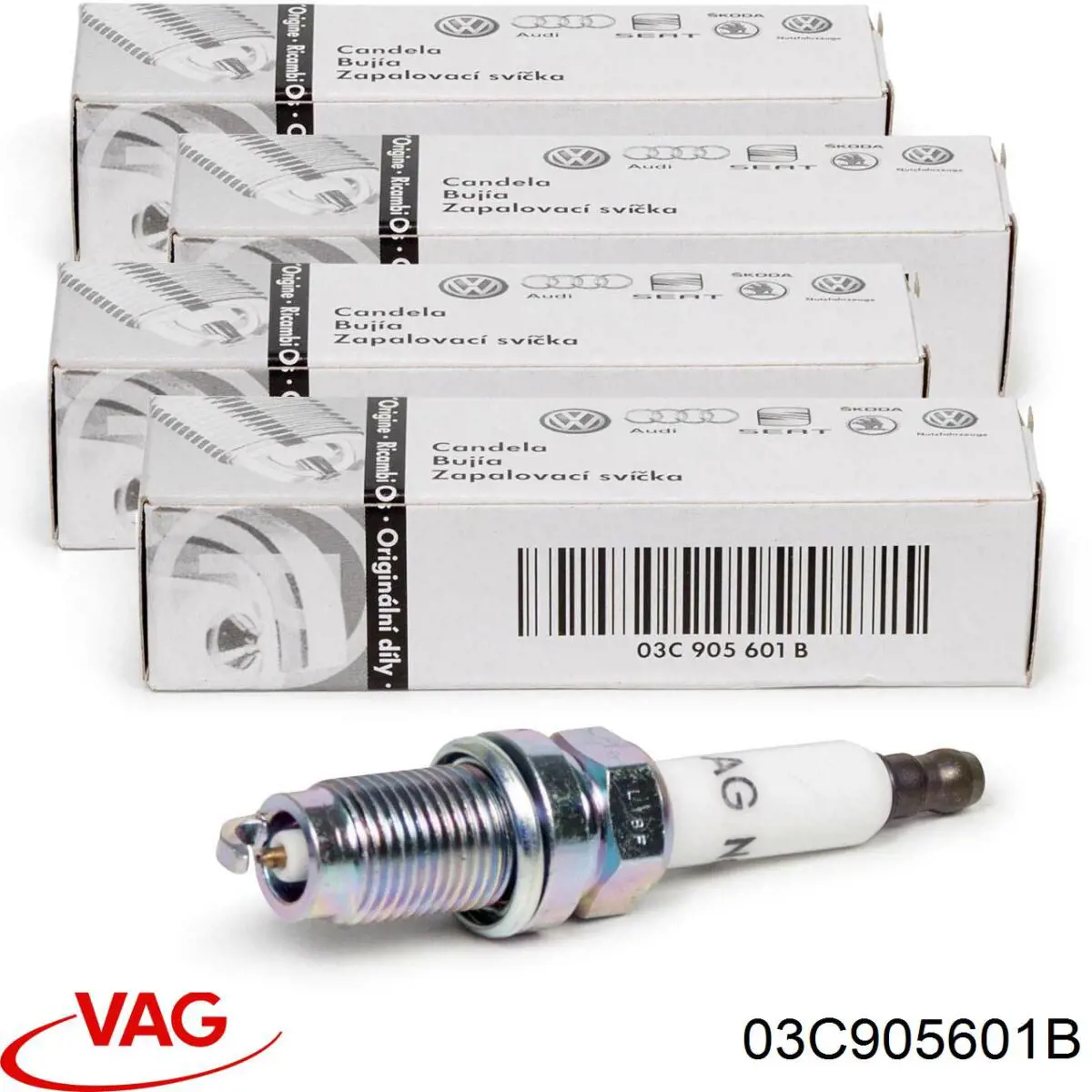 Bujía 03C905601B VAG