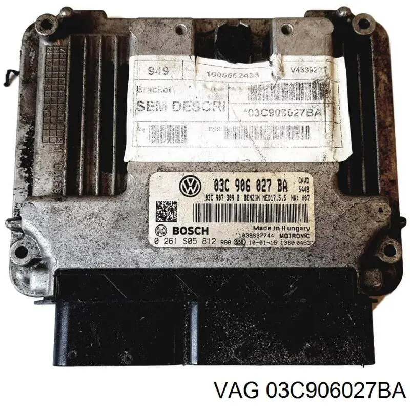 Unidad de control del motor  VAG 03C906027BA precio, desde 304,92 EUR