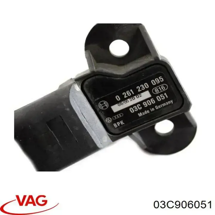 Sensor de presión del colector de admisión 03C906051 VAG