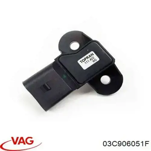 Sensor de presión del colector de admisión 03C906051F VAG