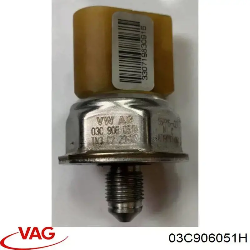 03C906051H VAG sensor de presión de combustible