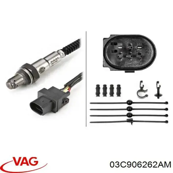 Sensor de oxígeno previo al catalizador VAG 03C906262AM precio, desde 102,38 EUR