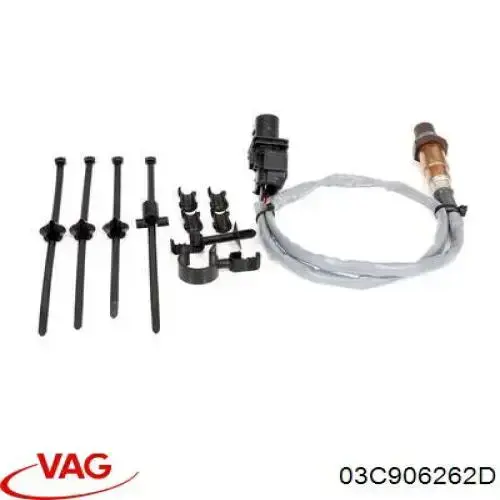 Sensor de oxígeno previo al catalizador 03C906262D VAG