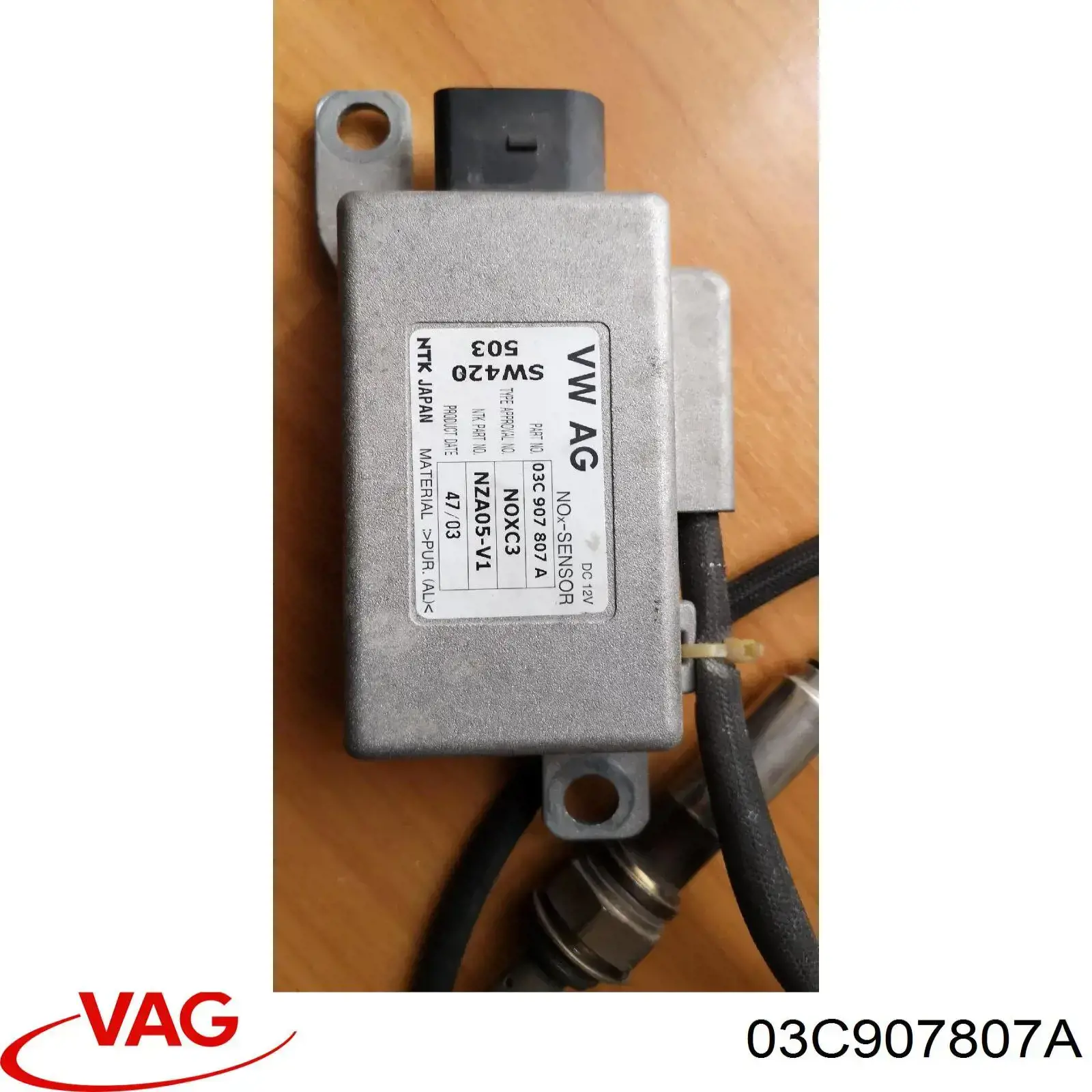 03C907807A VAG sensor de óxido de nitrógeno nox