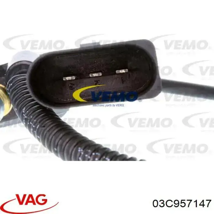 Sensor de cigüeñal 03C957147 VAG