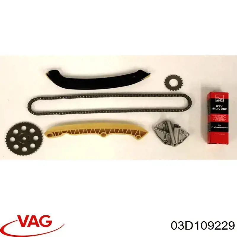 Cadena de distribución VAG 03D109229 precio, desde 35,66 EUR