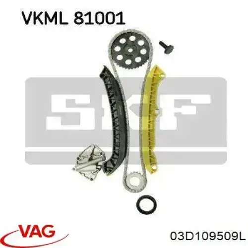 Guía del tensor de la cadena de distribución VAG 03D109509L precio, desde 15,02 EUR