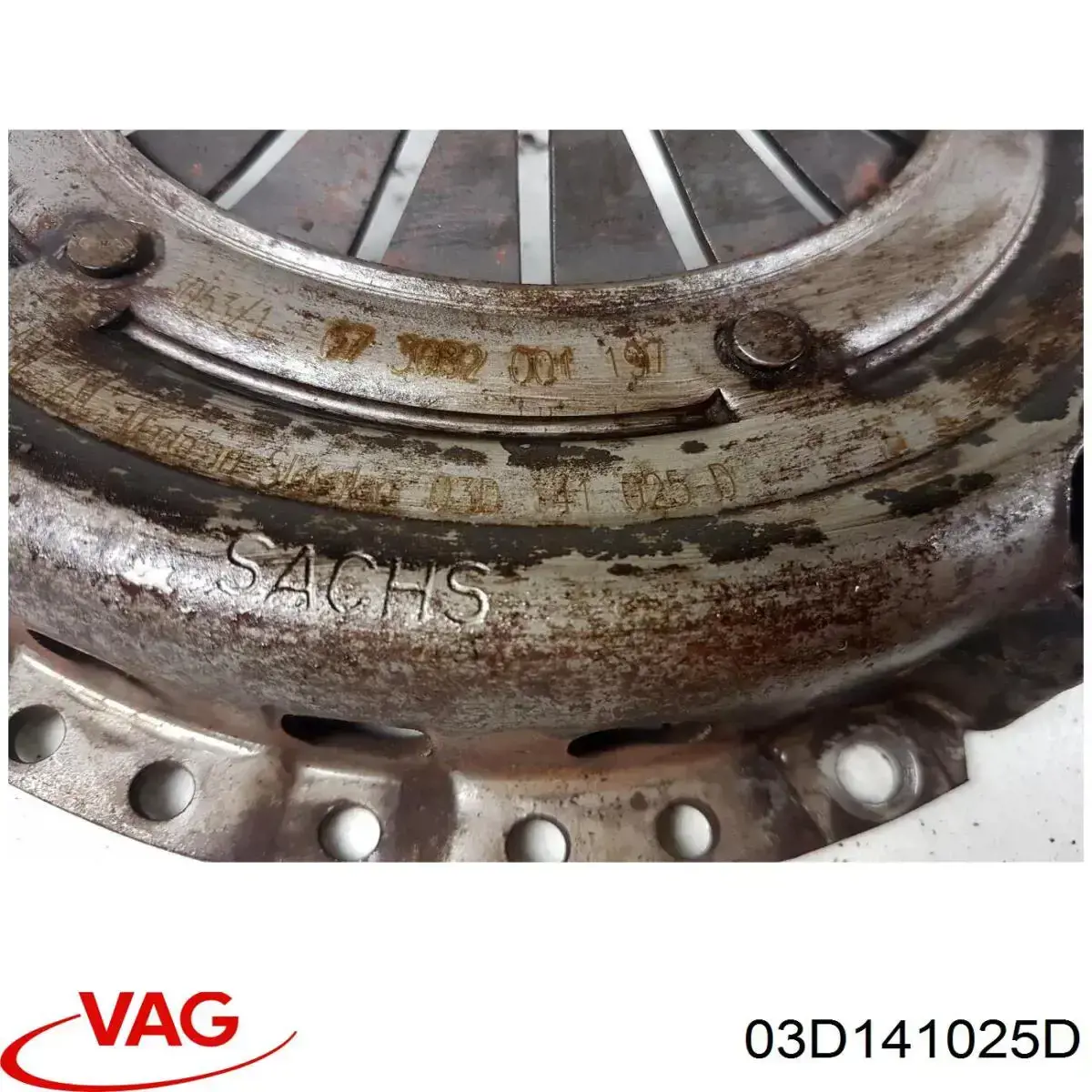 Plato de presión de embrague VAG 03D141025D precio, desde 81,31 EUR