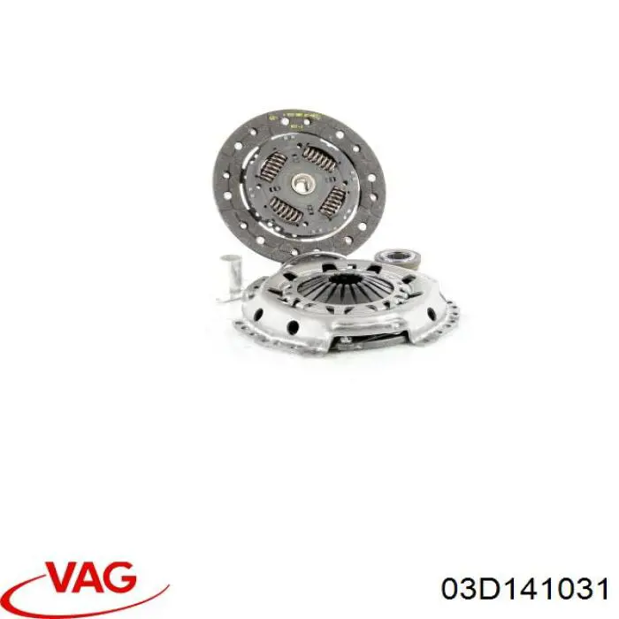 Disco de embrague Volkswagen Polo 5 6R1, 6C1