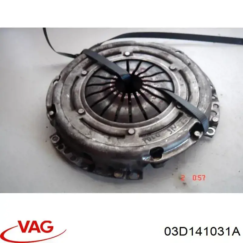 Disco de embrague Volkswagen Polo 5 6R1, 6C1