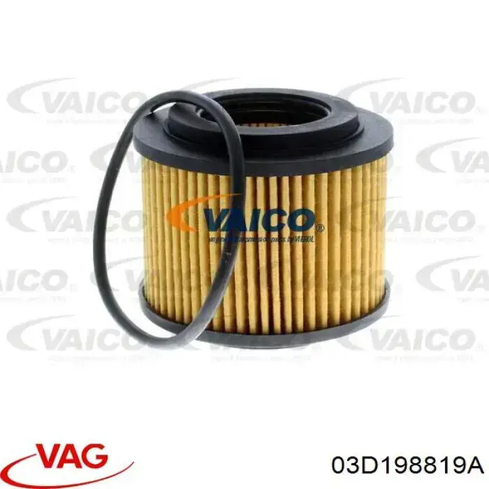 Filtro de aceite VAG 03D198819A precio, desde 5,24 EUR