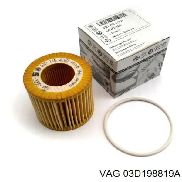 Filtro de aceite 03D198819A VAG