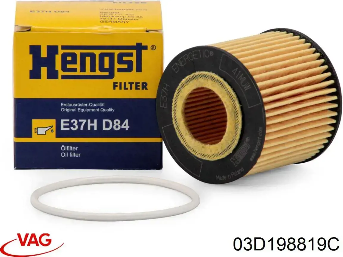 03D198819C VAG Filtro aceite