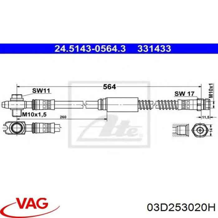 03D253020H VAG