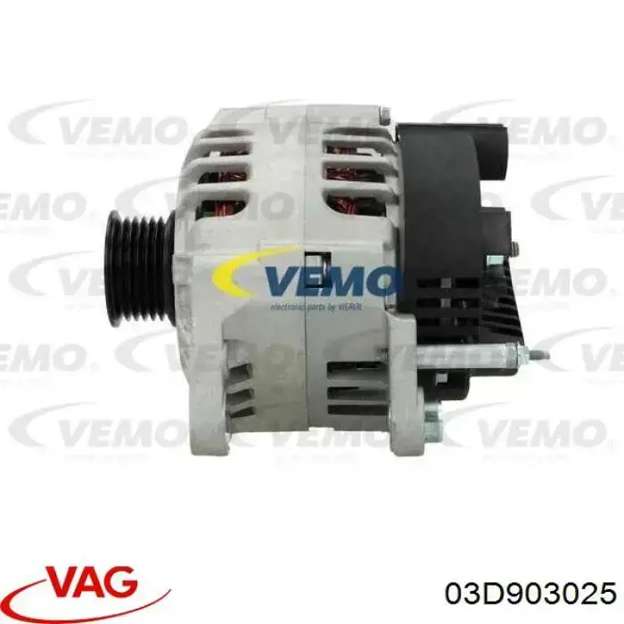 Alternador del motor VAG 03D903025 precio, desde 79,86 EUR