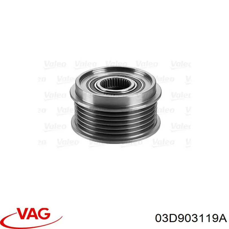03D903119A VAG Rueda libre alternador 