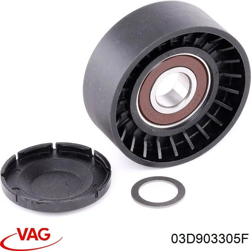 Tensor de correa poli V 03D903305F VAG