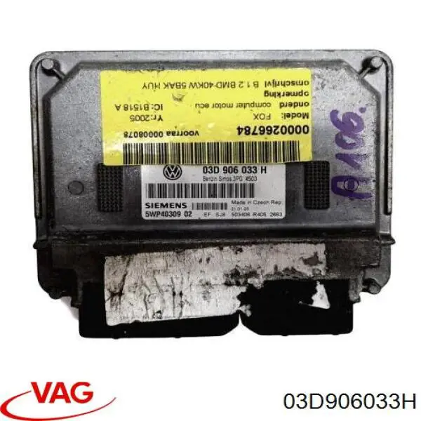 03D906033H VAG Centralina Del Motor