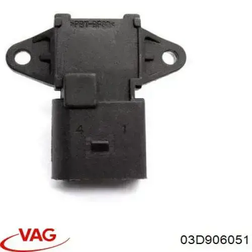 Sensor de presión del colector de admisión 03D906051 VAG