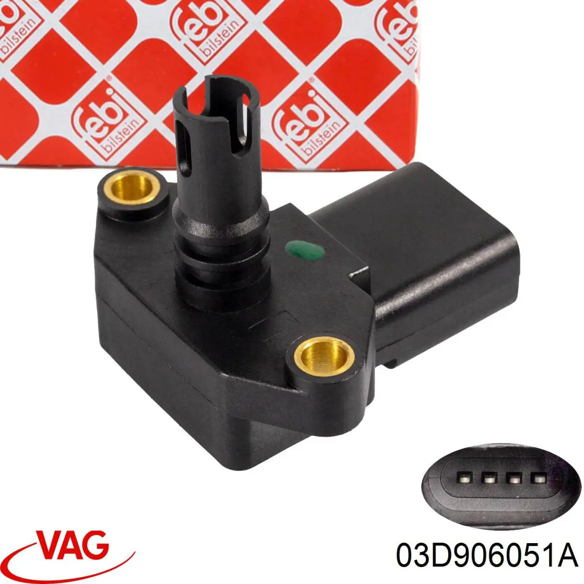 Sensor de presión del aire de admisión VAG 03D906051A precio, desde 19,63 EUR