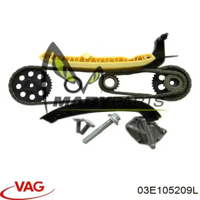 Piñón del cigüeñal VAG 03E105209L precio, desde 15,14 EUR