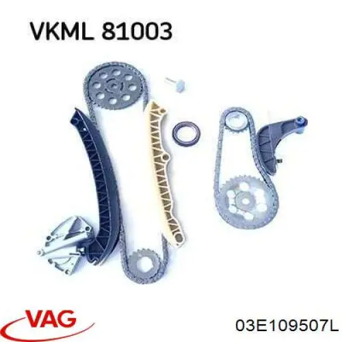 03E109507L VAG tensor, cadena de distribución