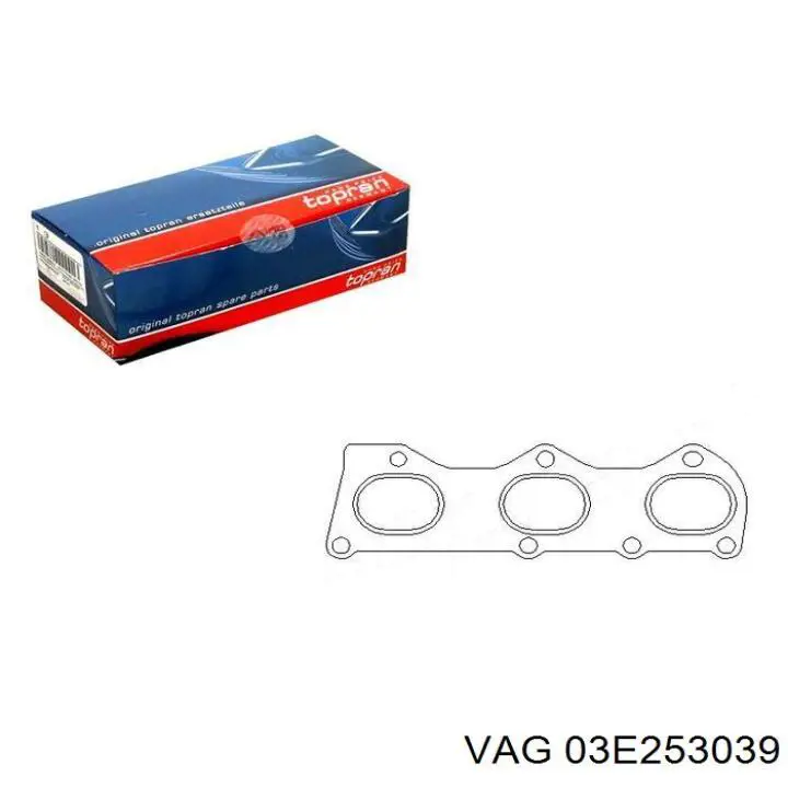 Junta colector escape 03E253039 VAG