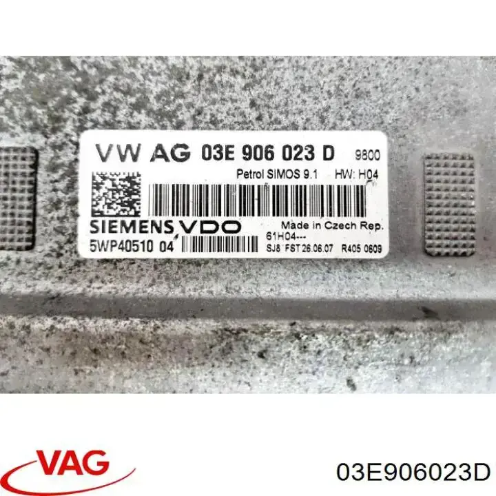 Unidad de control del motor  VAG 03E906023D precio, desde 68,24 EUR