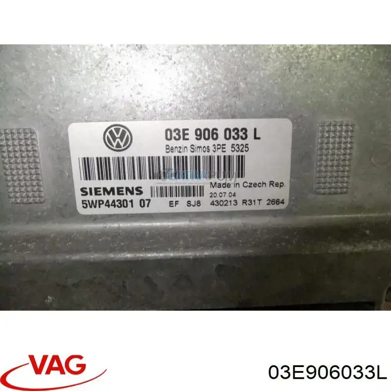 ECU 03E906033L VAG