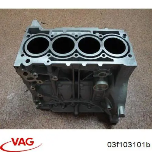 Bloque de cilindros del motor VAG 03F103101B precio, desde 4893,04 EUR